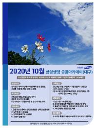 <삼성생명> 2020년 10월 금융아카데미(대구)
