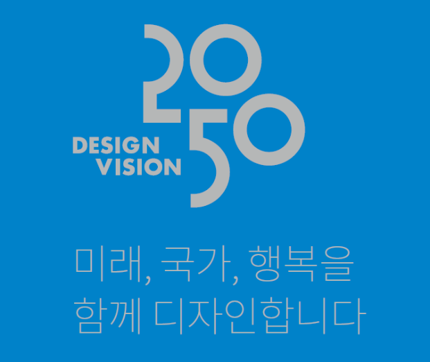 디자인 진흥 50년 역사를 통해 디자인 미래를 말하다. 디자인비전 2050 - 한국디자인진흥원, 2021