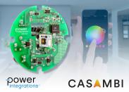 파워 인테그레이션스와 Casambi Technologies, 색상 조정이 가능한 스마트 조명 레퍼런스 디자인 전시
