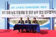 KT, ‘제주스마트팜인큐베이팅센터’ 개소