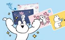 캐시비, 오버액션토끼 교통카드 세븐일레븐 단독 출시