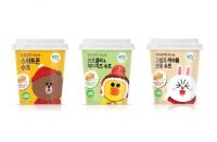 GS25, 라인프렌즈와 제휴해 컵 수프 3종 선보여