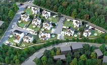 유엔미도시개발, 경산에 도심형 단독주택단지 선보여   행복한 ‘경산 포도마을’