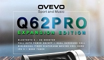 오베오, 블루투스 이어폰 Q62 PRO EX 출시
