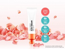 참존, 자외선과 근적외선 동시 차단하는 ‘코랄 톤업 선크림’ 론칭