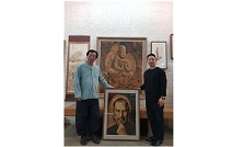 국가무형문화재 낙화장 김영조, 애플 역사전에 스티브 잡스 작품 전시