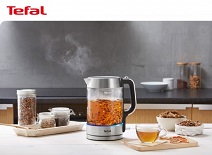 테팔, 물처럼 매일 마시는 건강 음용차를 손쉽게 만들어주는 ‘유리 무선주전자’ 출시