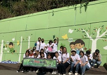 주원 서포터즈, 함께하는 사랑밭과 ‘벽화 그리기’ 봉사활동 실시