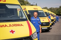 현대자동차, 카자흐스탄에 구급용 쏠라티 625대 공급 계약 체결