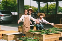 지역을 돌보는 꽃집 커뮤니티형 정원프로젝트 ‘천안케어, 꽃천안’ 화제