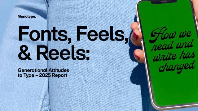 잘 고른 폰트가 참여도 78% 끌어올린다… 모노타입 보고서 발표