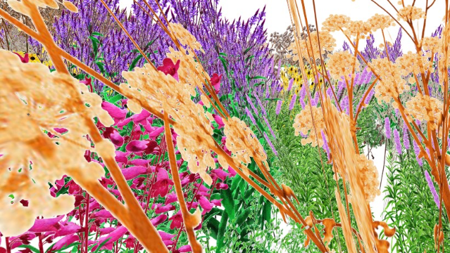 꽃가루를 나르는 매개자를 위한 정원 디자인