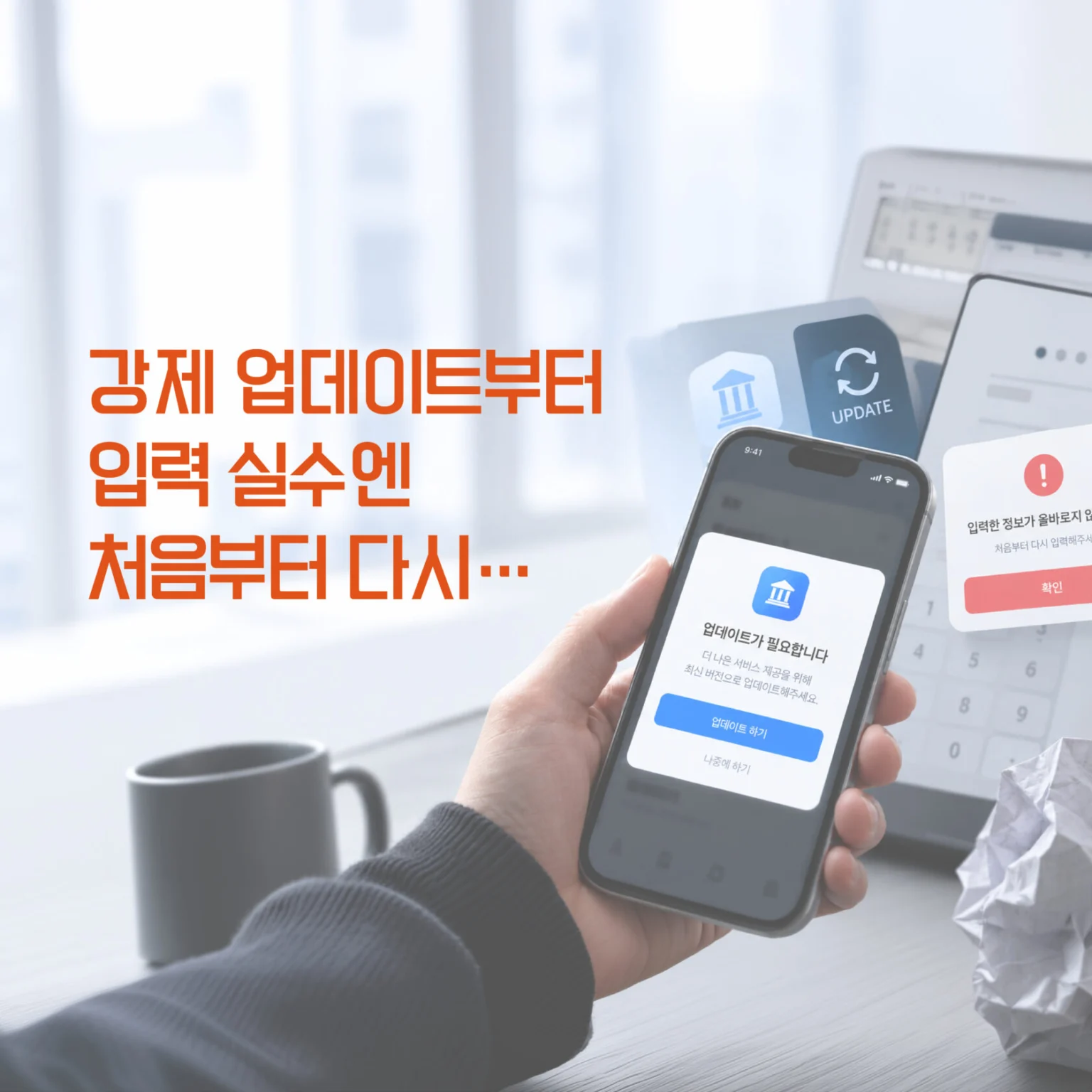 조롱 받는 금융앱, 왜 UX 문제는 계속 반복될까?