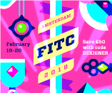 FITC Amsterdam 2018 : Design, Technology, Cool shit.