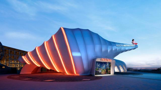 디자인 라보(The Design Labo), 2025 오사카 엑스포 위한 조개껍질형 파빌리온 공개