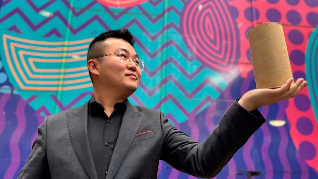 RMIT 연구진, 판지 튜브로 둘러싸 ‘다진 흙’ 건축 재해석