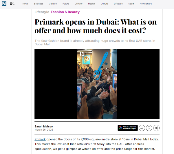 명품은 빌리고 기본템은 5500원에, UAE 패션 소비의 반전