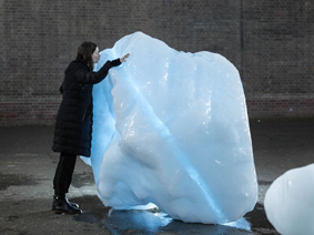 기후변화 위기를 알리는 Ice Watch, London by Olafur eliasson