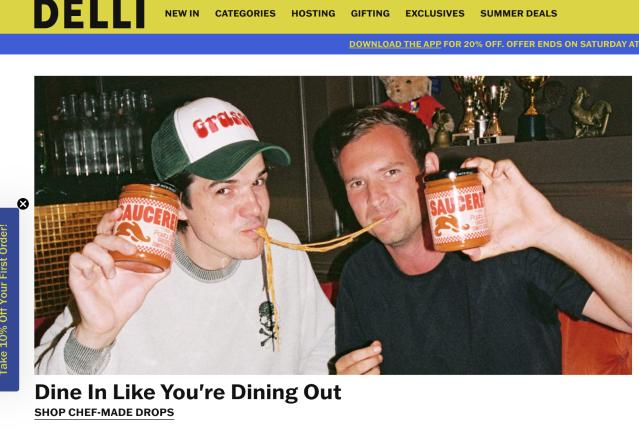 소규모 창작자가 브랜드가 되는 푸드 플랫폼: Delli, London