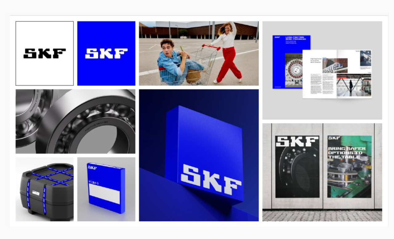 레드닷 어워즈 수상한 스웨덴의 베어링 제조사 SKF의 리브랜딩