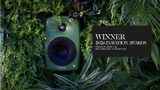 오래 쓰는 기술은 어떻게 디자인되는가_Genelec, 2026 InAVation Awards에서 지속가능 경영 부문 수상