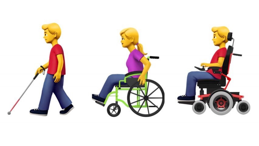 장애인을 대변해줄 애플의 새로운 이모지 제안