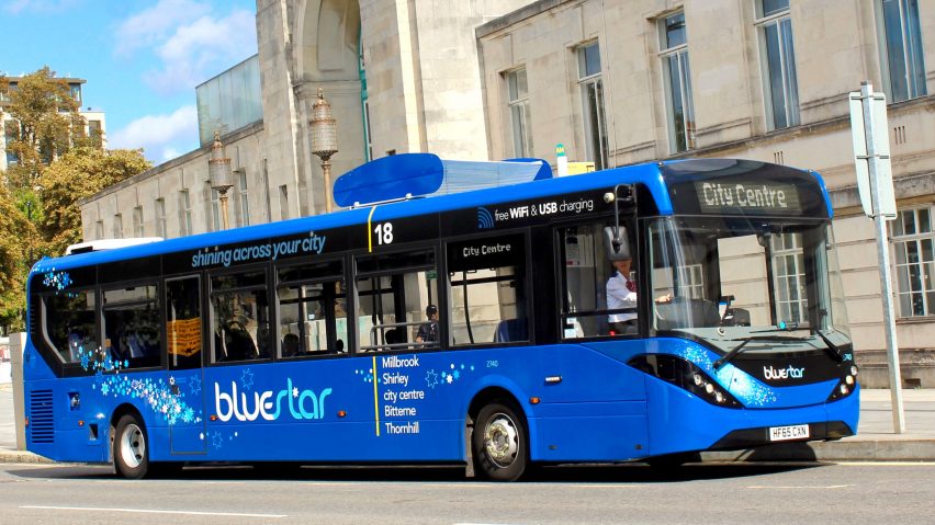 공기정화 버스 영국 도심에 운행된다