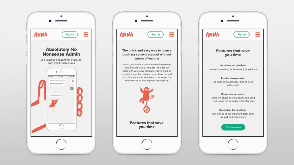 세계 최초 디자인주도 금융서비스 ‘ANNA’