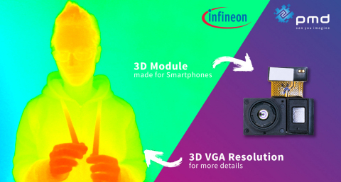 인피니언 및 pmd테크놀로지스, 퀄컴과 협력하여 3D 인증용 고품질 표준 솔루션 제공