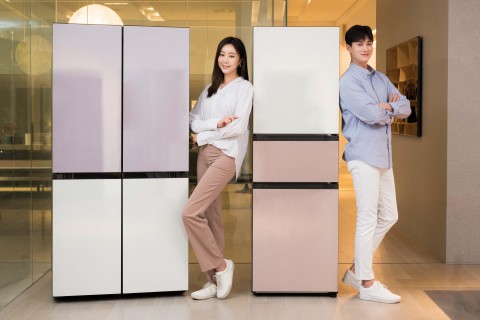 삼성전자, 제품 타입과 색상 추가한 ‘비스포크’ 냉장고 출시