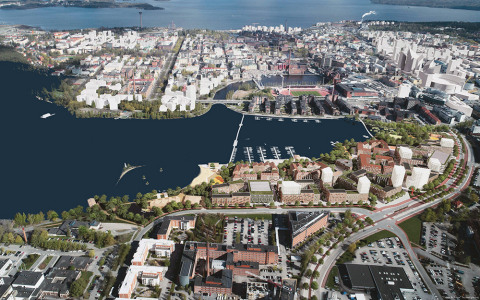 탐페레시: 탐페레 비니칸타리 국제 도시 계획 공모전 종료