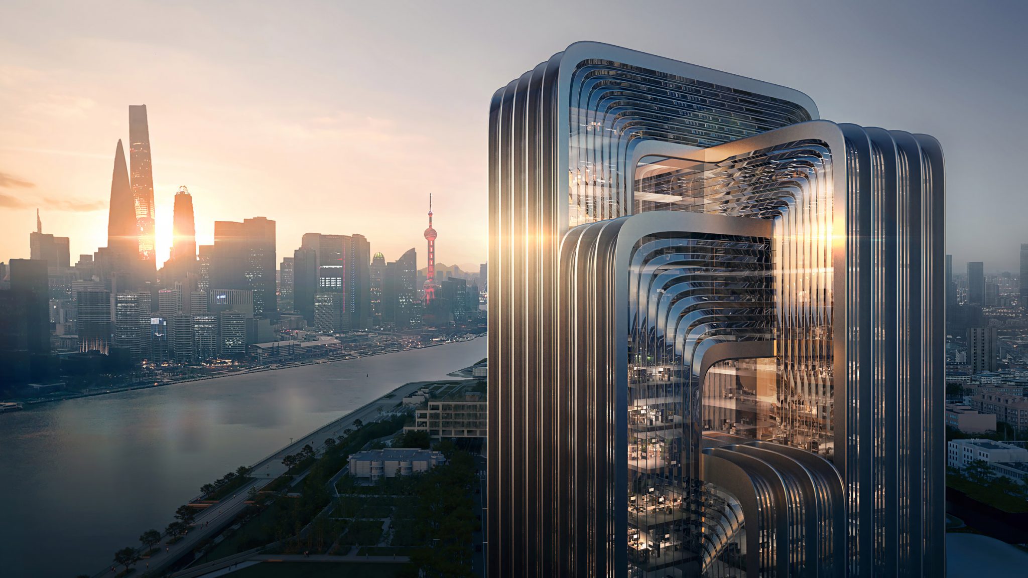 자하하디드건축, 상하이에 가장 친환경적 건물짓는다