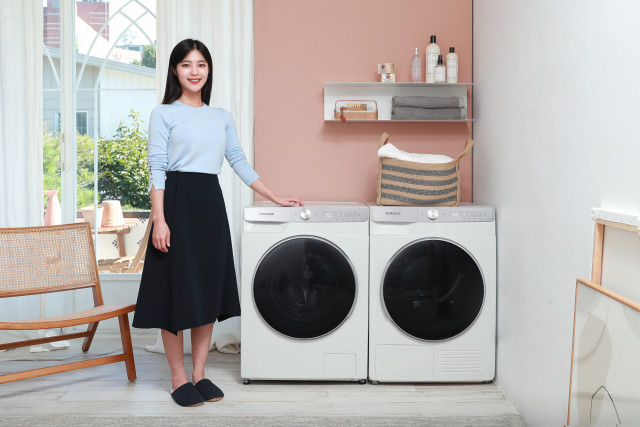 삼성전자, 인공지능 더한 10kg 세탁기·9kg 건조기 신제품 출시