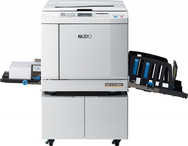 리소코리아, 대량 인쇄 및 리소그라프 디자인 작업 위한 디지털 공판인쇄기 ‘SF5230’ 출시